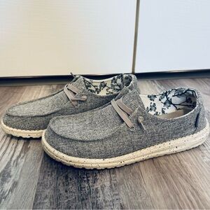 Hey Dude Gray Women's Sneakers